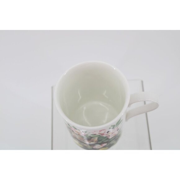 Golden Crown Tabby Calico Cat Mug England Vintage 93694 - Picture 3 of 5